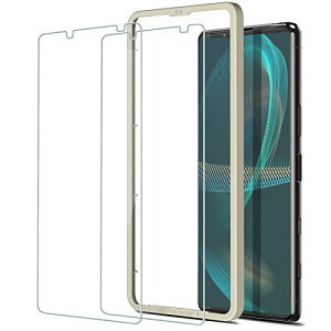 Xperia 5 III KXtB KChgt ȒP\t SO-53B SOG05 tB [ϏՌ] dx9H KX \j[GNXyA5 III Ή t یtB 2Zbg 