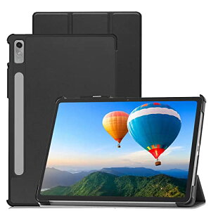 Lenovo TAB P11 Pro 2nd Gen (ZAB50181JP) 11.2�C���` �P�[�X �ی�P�[�X �蒠�^ �X�}�[�g�P�[�X �}�O�l�b�g �����X���[�v�@�\�̑g�ݍ��� PU���U�[ �J�o�[ �X�^���h�@�\�t�� �Ռ��z�� �y�� ���^ �S�ʕی� (