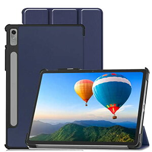 Lenovo TAB P11 Pro 2nd Gen (ZAB50181JP) 11.2�C���` �P�[�X �ی�P�[�X �蒠�^ �X�}�[�g�P�[�X �}�O�l�b�g �����X���[�v�@�\�̑g�ݍ��� PU���U�[ �J�o�[ �X�^���h�@�\�t�� �Ռ��z�� �y�� ���^ �S�ʕی� (
