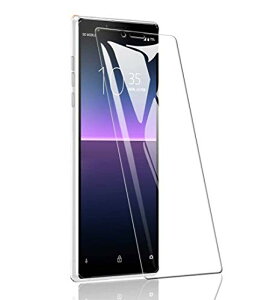 Xperia 10 II KXtB GNXyA 10 II docomo SO-41A au SOV43 tB 9Hdx wh~ Ȃ \tȒP KX tیtB 