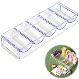 ポーカー チップ ケース ポーカーチップトレイ プラスチックパレット 透明な収納ボック ポーカーチップラック 娯楽時 保管に便利 紛失防止 整理収納用品 再利用可能 大容量収納 100枚収納可能 ホームクラブ ポーカーゲーム パーティー 使用 テーブルゲーム用 ...