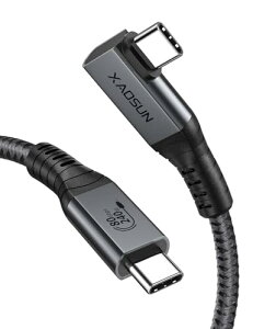 USB4 V2 80GP[u Thunderbolt 5 / Thunderbolt 4 Ή L 240W PD3.1}[d 80Gbps 8K fo macbook pro ipad pro Type c@Ή 1M O[ 