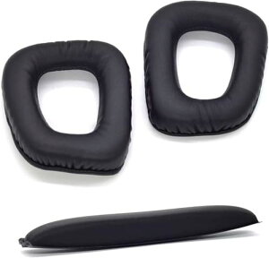 Logitech G35 G930 G430 F450 G231 �C���[�p�b�h �C���[�N�b�V���� �����p ��֕i �݊��i black ��������