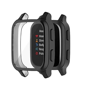 Garmin Venu Sq 2 / Venu Sq / Venu Sq Music / Venu Sq Music 2 �P�[�X TPU �I�[�����E���h �ی�J�o�[ (��+����) ��������