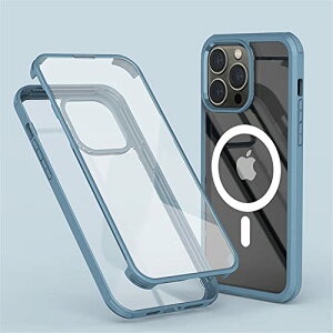 iPhone 14 Pro Max P[X MagSafe ʃP[X Sʕی KXtBt \  PC obNv[ Ռz TPUop[  NAP[X  X }OZ[tP[X (iPhone14ProMax