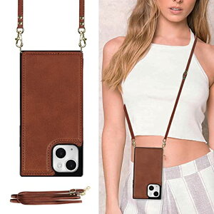 iPhone 13 mini �P�[�X �V�����_�[ ���|�� iPhone13�~�j �΂߂��� ���킢�� RFID�X�L�~���O�h�~�@�\ ������ �J�[�h���� �X�g���b�v�t�� �N���X�{�f�B�P�[�X �g�уJ�o�[ �u���E�� ��������