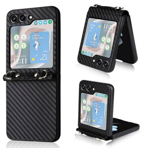 Galaxy Z Flip5 �P�[�X �蒠�^ �Y�f�@�ے� PC�� ���� �E�H���b�g�^�C�v �h�w�� �N�����V�F�� �X�^���h�@�\ �X�}�z�P�[�X �J�[�{���^�C�v �ϏՌ� ���΋z�� �M�t�g�ɍœK ���j�Z�b�N�X ��������