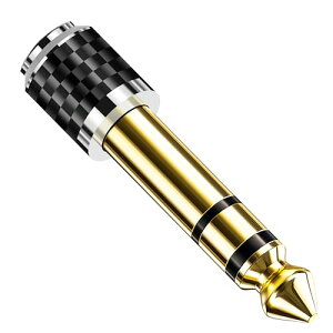 �w�b�h�z���ϊ��v���O 3.5mm�X�e���I�~�j�v���O �ϊ� 6.35mm�W���W���b�N �ϊ��A�_�v�^ ���X-�I�X �d�q�s�A�m �w�b�h�z�� 24K���������b�L 1���� �i�� (Kirin) ��������