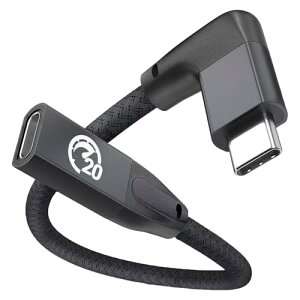 ^Cvc P[u0.2M USB C P[u l USB3.2 Gen2 (20Gbps) 100W PD}[d f[^] USBC X USBC IX 4K / 60HZrfI` USB Type C lR[h iPhone 16 15 MacBook iPad Pro Steam Deck Galaxy S25 Xpe