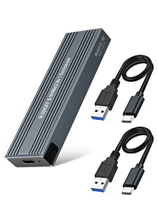 M.2 SSD OtP[X NVME / SATA Ή 10Gbps&6Gbps (SATAvgR) f[^] SSDGN[W[ \`bv A~ Hsv tȒP n[hfBXNP[X M Key & (M+B) Key 2280 / 22