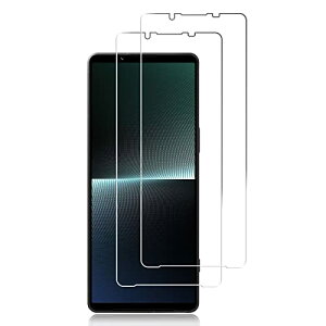 Xperia 1 V SO-51D / SOG10 KXtB for Xperia 1 V Gaming Editionp̃tB tیtBfor Xperia 1 V P[X یKX dx9H Ռz ߗ wh~ z ho [2Zbg] 