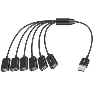 USB P[u USB2.0 Xvb^[ Y^ P[u USB2.0 Type A 1 IX 6 X Y Xvb^[GNXeV[dP[u `bv𓋍ڂĂ f[^Ə[dT|