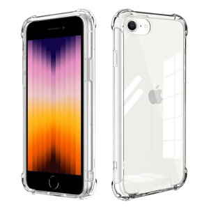 iPhone SE3 / iPhone SE2 �P�[�X �R�[�i�[ �ی� ���� Phone 7 / iPhone 8 �J�o�[ iPhonese TPU�J�o�[ �t�� �X�}�[�g �A�C�t�H��se TPU�J�o�[ �ی�P�[�X �ی�J�o�[ ���������x ���ς��ɂ��� �w��h�~ �Ռ� �z��
