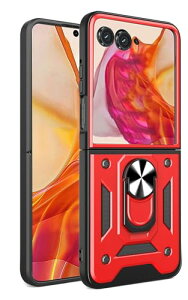 motorola razr 50 ultra �P�[�X TPU + PC �J�o�[ �����O 360�x��] �X�^���h�@�\ �ԍڃz���_�[ �����Y�ی� motorola razr 50 ultra �ϏՌ� �Ռ��z�� �w��h�~ �C�菝�h�~ ���E�ȒP (���b�h) ��������