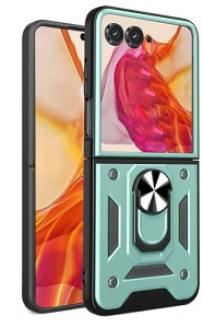 motorola razr 50 ultra P[X TPU + PC Jo[ O 360x] X^h@\ ԍڃz_[ Yی motorola razr 50 ultra ϏՌ Ռz wh~ C菝h~ EȒP (O[) 