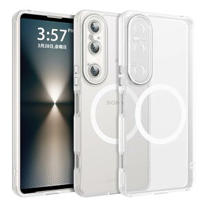 Xperia 1 VI P[X SO-51E Jo[ NAobN  zCgt[ Magsafe }Olbg CAX[d ^ ϏՌ ΂݂Ȃ TPU + PC JveN^[ Sʕی Xgbvz[t