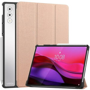 Lenovo Yoga Tab Plus / Yoga Pad Pro AI 12.7C` 2025 P[X y ^ PU U[ X}[g Jo[ ϏՌ h~ n[h w P[X O܂ X^h I[gX[v EFCNAbv @\ ([YS