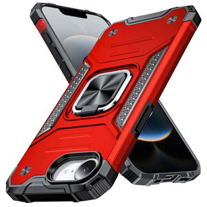 iPhone 16e P[X O ϏՌ Jo[ Yی O TPU + PC wh~ ԍڃz_[ X^h@\ ho ^ y h~ C菝h~  