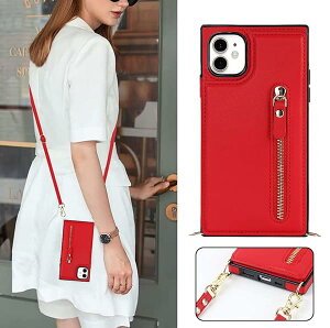 iPhone12 Pro / iPhone12 6.1 (2020) P[X 蒠^ | 񂩂 ΂߂ V_[ J[h[ Jo[ RFID@\ PUU[ 蒠^P[X Xgbv X^h X}zV_[ y ϋv ֗ 