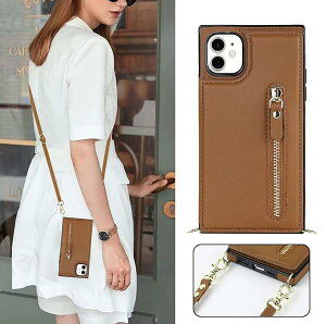 iPhone12 Pro / iPhone12 6.1 (2020) P[X 蒠^ | 񂩂 ΂߂ V_[ J[h[ Jo[ RFID@\ PUU[ 蒠^P[X Xgbv X^h X}zV_[ y ϋv ֗ 