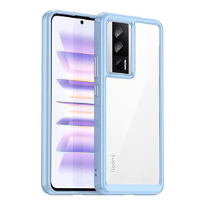 Poco F5 Pro 5G �P�[�X �y�� �����^ TPU+PC ���� �J�o�[ Xiaomi Poco F5 Pro 5G ��p �ϏՌ� �Ռ��z�� �w��h�~ �C�菝�h�~ �����Y�ی� ���E�ȒP (�_�[�N�u���[) ��������