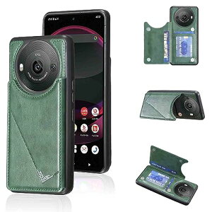 AQUOS R8 Pro/ SH-51D / A301SH �P�[�X �蒠�^ �w�� �J�[�h�P�[�X �w�ʃJ�o�[ �A�N�I�Xr8�v�� �X�}�z�P�[�X �T�C�h�}�O�l�b�g �J�[�h���[ ���u���@�\ PU���U�[ ���z�^ �V���[�vr8pro �_���O���[��