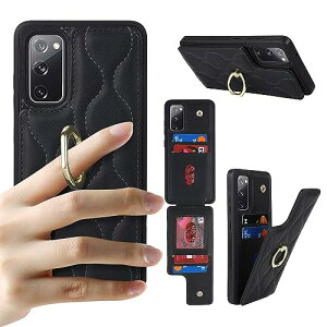 Galaxy S20 FE P[X O 蒠^ z^ ㉺J wʃ|Pbg Qi}[dΉ J[h[ lC  X}zP[X 360°]O- ubN 