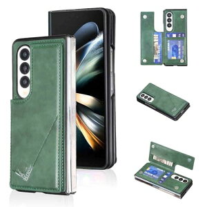 Galaxy Z Fold4 SCG16 SC-55C �P�[�X �蒠�^ �w�� �J�[�h�P�[�X �������[�h�t �w�ʃJ�o�[ �X�}�z�P�[�X �T�C�h�}�O�l�b�g �J�[�h���[ ���u���@�\ PU���U�[ ���z�^ �T���X��zfold4 �_���O���[�� ������