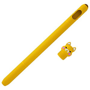 Apple pencil P[X  h~ apple yV Jo[ VR [dLbv̕h apple pencil z_[ ֕i ݊i Sʕی iPad Pro 12.9 / 9.7 pencil Jo[ (Yellow) 