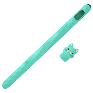 Apple pencil P[X  h~ apple yV Jo[ VR [dLbv̕h apple pencil z_[ ֕i ݊i Sʕی iPad Pro 12.9 / 9.7 pencil Jo[ (Cyan) 