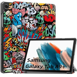 Galaxy Tab A9+ P[X y ɔ PU U[ JO X^h X}[gP[X X^h @\ X}[gJo[ Galaxy Tab A9 Plus 11^ Ή color02 