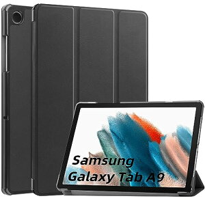 Galaxy Tab A9 Plus P[X 蒠^ y I[gX[v@\ X^h@\t O܂ J Sʕی ^ U[ ϏՌ X}[gP[X (ubN) 