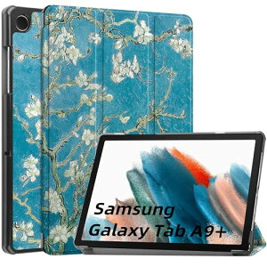 Galaxy Tab A9+ P[X y ɔ PU U[ JO X^h X}[gP[X X^h @\ X}[gJo[ Galaxy Tab A9 Plus 11^ Ή color04 