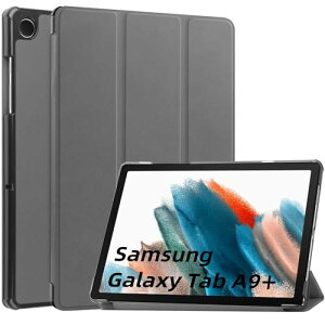 Galaxy Tab A9+ P[X y ɔ PU U[ JO X^h X}[gP[X X^h @\ X}[gJo[ Galaxy Tab A9 Plus 11^ Ή (O[) 