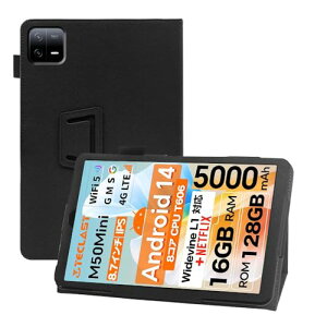 Teclast M50 Mini �P�[�X ����PU���U�[ �n���h�X�g���b�v�t�� �����₷�� �X�^���h�@�\�t�� ��܂� ���J�� �}�O�l�b�g���� ���E�ȒP �E���h�~ �Ռ��z�� �p�x���� �S�ʕی�^ Teclast M50 Mini �P�[�X