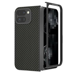 GooglePixel 9 Pro Fold P[X ϏՌ Jo[ J[{ PUU[+vX`bN Vv O[O sNZ9 v tH[h یP[X Jo[ / Jo[ (ubN) 