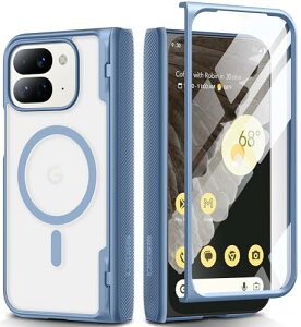 Google Pixel 9 Pro Fold P[X MagsafeΉ XN[veN^[  qWیJo[ Google Pixel Fold 2 5G 2024p t{fB ^ ϏՌ X}zP[X u[