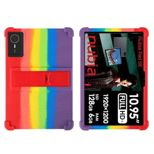 nubia Pad SE 11�C���` 2025 �P�[�X �ی�P�[�X �X�^���h�@�\�t�� �􂦂� ���^ ���y�� �S�ʕی� ���ɗD�����V���R�[�� ���h�~ ����h�~ �ϋv�� [���F] ��������