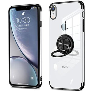 iPhone XR P[X Ot NA ACtHxr Jo[ O  ϏՌ Sʕی ^ y bLH  TPU X^h@\t 360] ԍڃz_[Ή NAP[X(ubN) 
