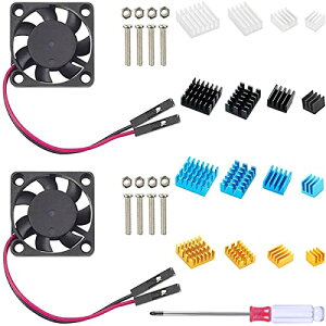 Raspberry Pi 4t@p pt@30x30x7mm DC 5VuVXCPUpt@ (q[gVNt) Raspberry Pi4fp̃XN[LbghCo[ 2 