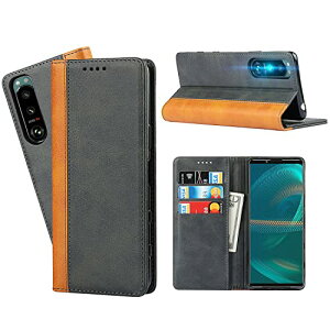 Xperia5 III �P�[�X �蒠�^ �G�N�X�y���A5III SO53B A103SO �ϏՌ� SOG05 SONY Xperia 5 iii lite �\�j�[ �J�o�[ ��3���� ���C���o�C�� �}�O�l�b�g�� �J�[�h���[ ���U�[ �u���b�N�{�C�G���[ ��������