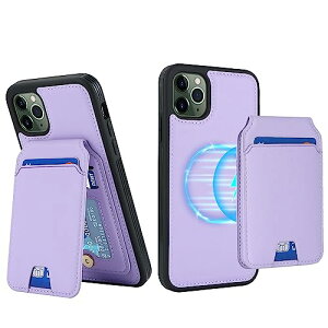 iPhone 11 Pro Max P[X MagSafe iPhone 11ProMmaxJo[ }OZ[t ϏՌ tFCNU[ wʃJ[h[  CX[dΉ(6.5C`Ή)-p[v 