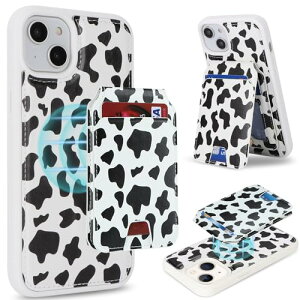 iPhone 14 P[X Magsafe iPhone 13 P[X }OZ[t ϏՌ w J[h[ J[hP[X  O\ CX[dΉ(6.1C`Ή)-ubN () 