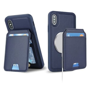 iPhone X P[X MagSafe iphone XSJo[ }OZ[t ϏՌ wʃJ[h[  CX[dΉ(5.8C`Ή)-_[Nu[ 