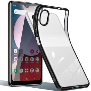 Galaxy A23 5G P[X NA SC-56C SCG18 X}zP[X  TPU ^ y ϏՌ bLH \tg lC یJo[ (ubN) 