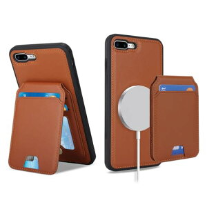 iPhone8Plus P[X MagSafe iphone 7 Plus Jo[ }OZ[t  ϏՌ wʃJ[h[ CX[dΉ tFCNU[(5.5C`Ή)-uE 