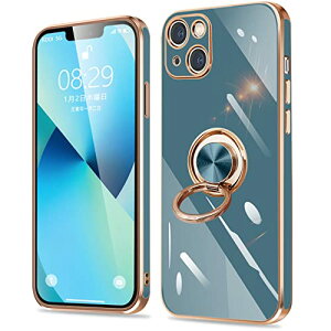 iPhone13 P[X Ot ACtH 13 Jo[ O ϏՌ X}zJo[ TPU y VR X^h@\t 360]ԍڃz_[ 6.1C`(O[u[) 