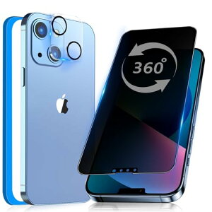 iPhone13 KXtB `h~ 360 S tی tB ̂ KX ACtH 13 (6.1C`) ̂h~ 360° ㉺E Ȃ Sʕی wh~ CA[ \t