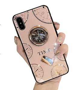 Galaxy A53 5G SCG15 SC-53C ケース リング付き 可愛い 時計柄 カバー リング キラキラ 懐中時計デザイン 人気 女性 おしゃれ ダイヤー Cカバー 軽量 薄型 バックカバー 個性的 耐衝撃 滑り止め スタ