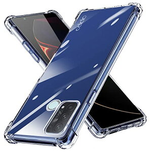 OPPO Reno5 a ケース 耐衝撃 クリア 薄型 TPU カバー 薄型 軽量 滑り止め 黄変防止 柔軟 Qi充電 衝撃吸収 指紋防止 ワイヤレス充電に対応 カメラ保護 カバー 透明 送料無料